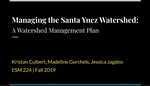 Santa Ynez Watershed Management Plan